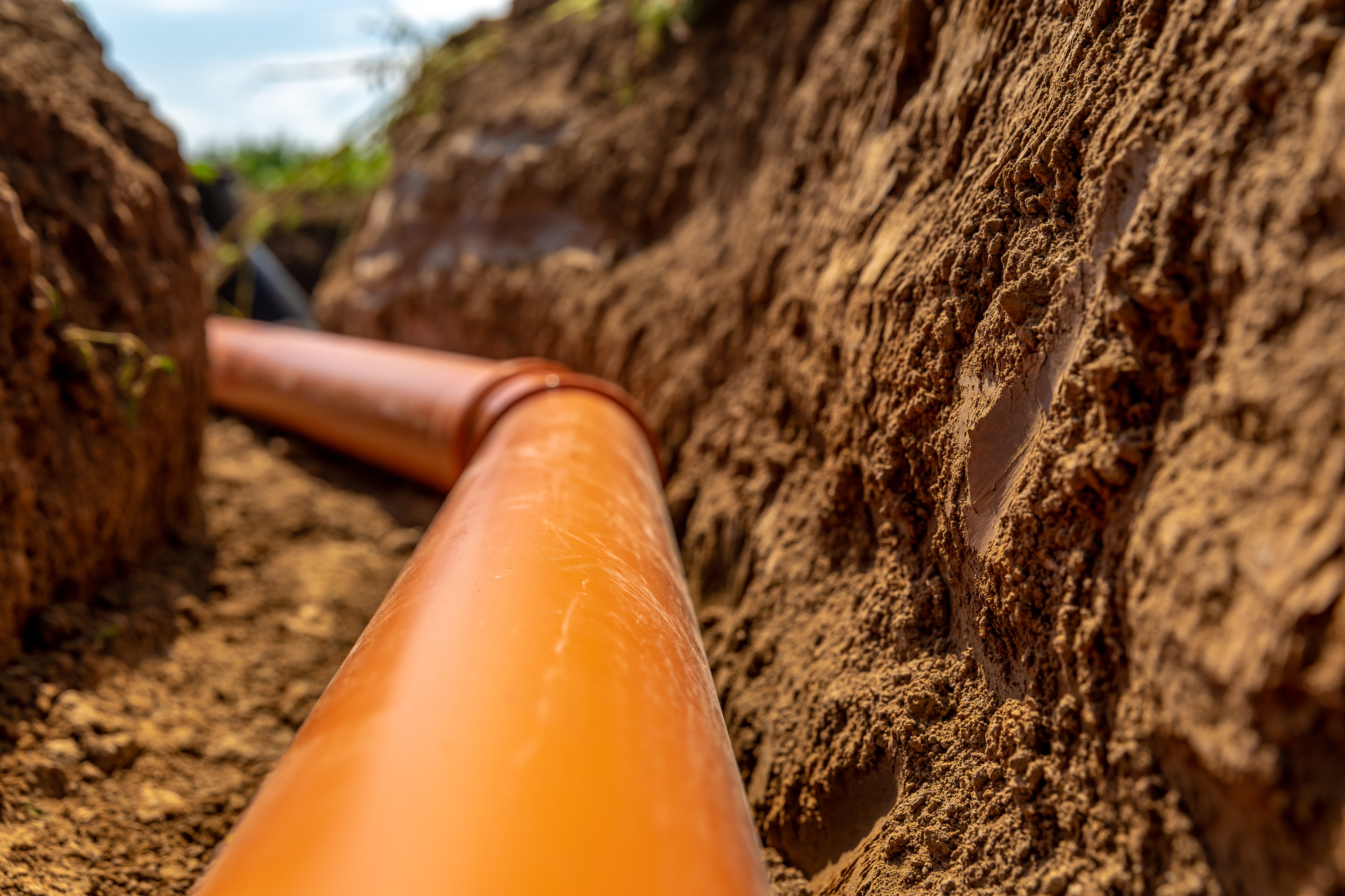 Land acquisition site assessment showing hidden environmental risk for residential development