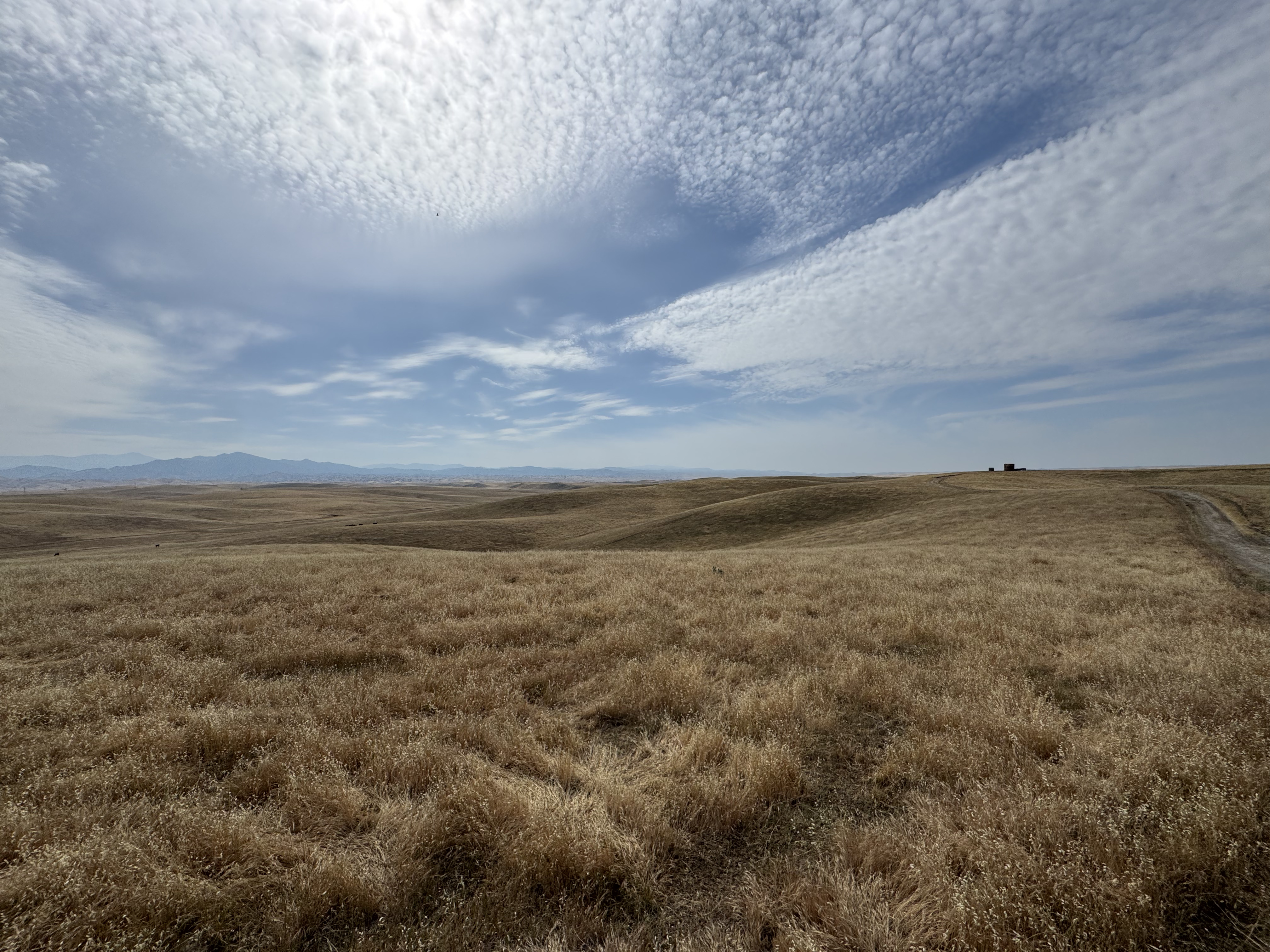 Hockett Ranch aerial view, California Sierra Foothills ranch sale spanning Tulare and Kern County