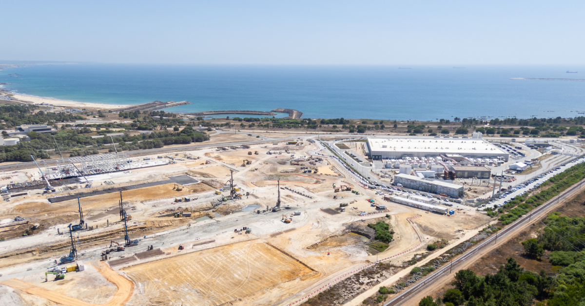 Raw land preparing for data center development after reading and complete a data center RFP.