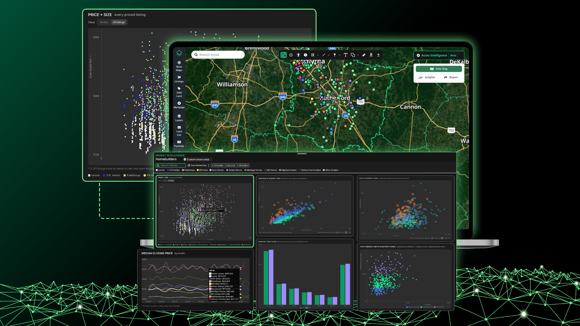 Acres.com Announces Data Partnership with HousingWire TBD for Homebuilder Market Intelligence, a complete view of builder activity in any market nationwide.