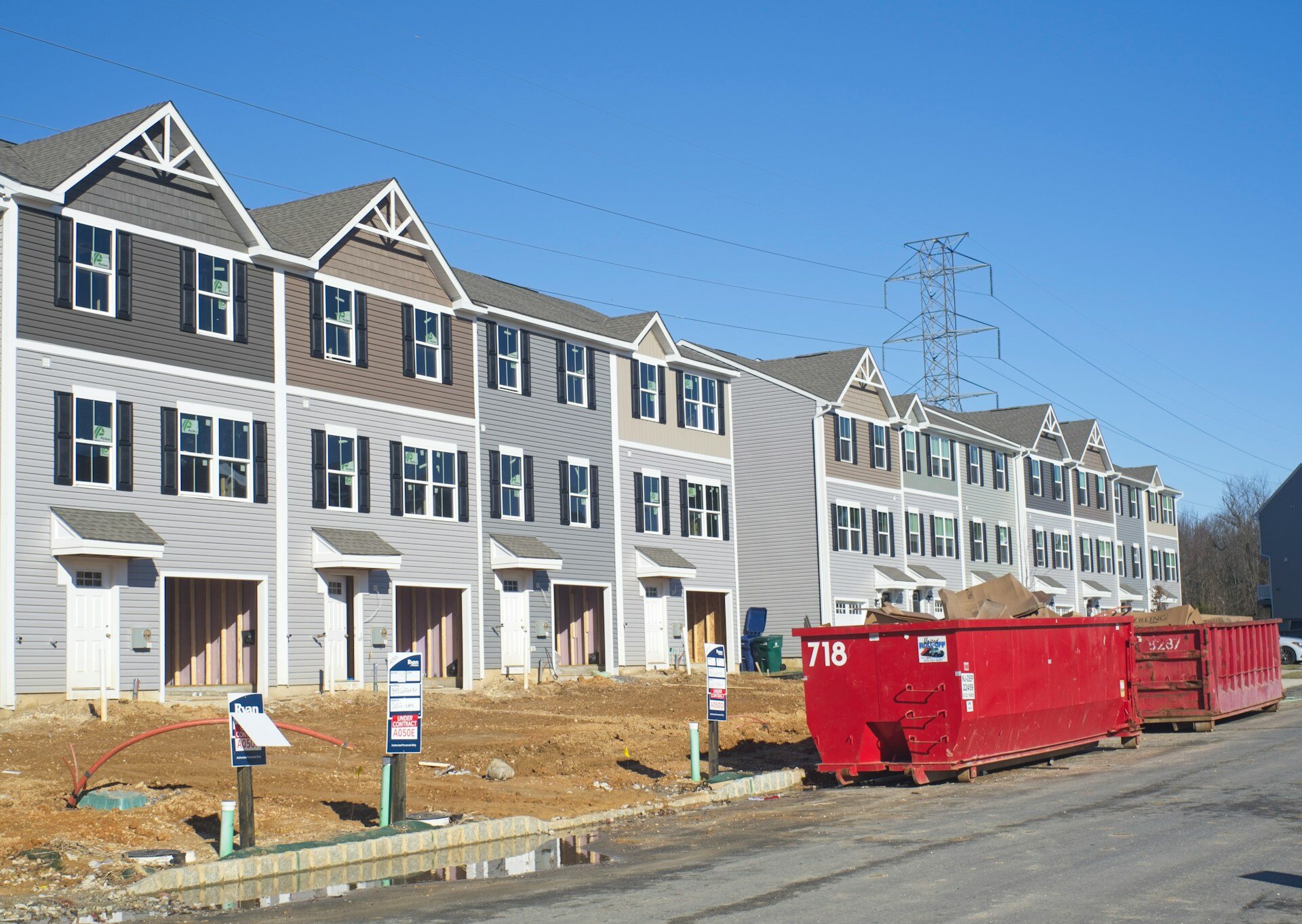 Street-level view of a community eligible for U.S. Opportunity Zone tax incentives for investors and developers